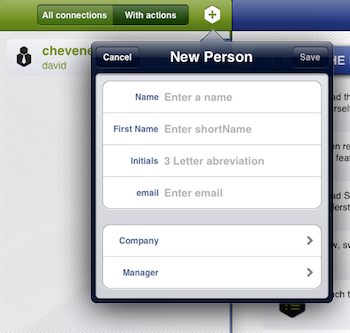 use your iPad at work - iPad time management app for your team - contact details