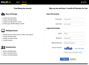 Beesy.me: online project management tool Beesy.me: online project management tool