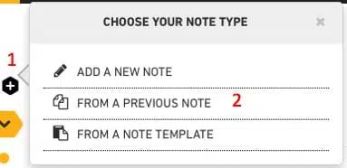 From a previous note From a previous note