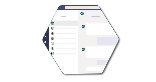 Chatbot menu Microsoft Teams and Beesy