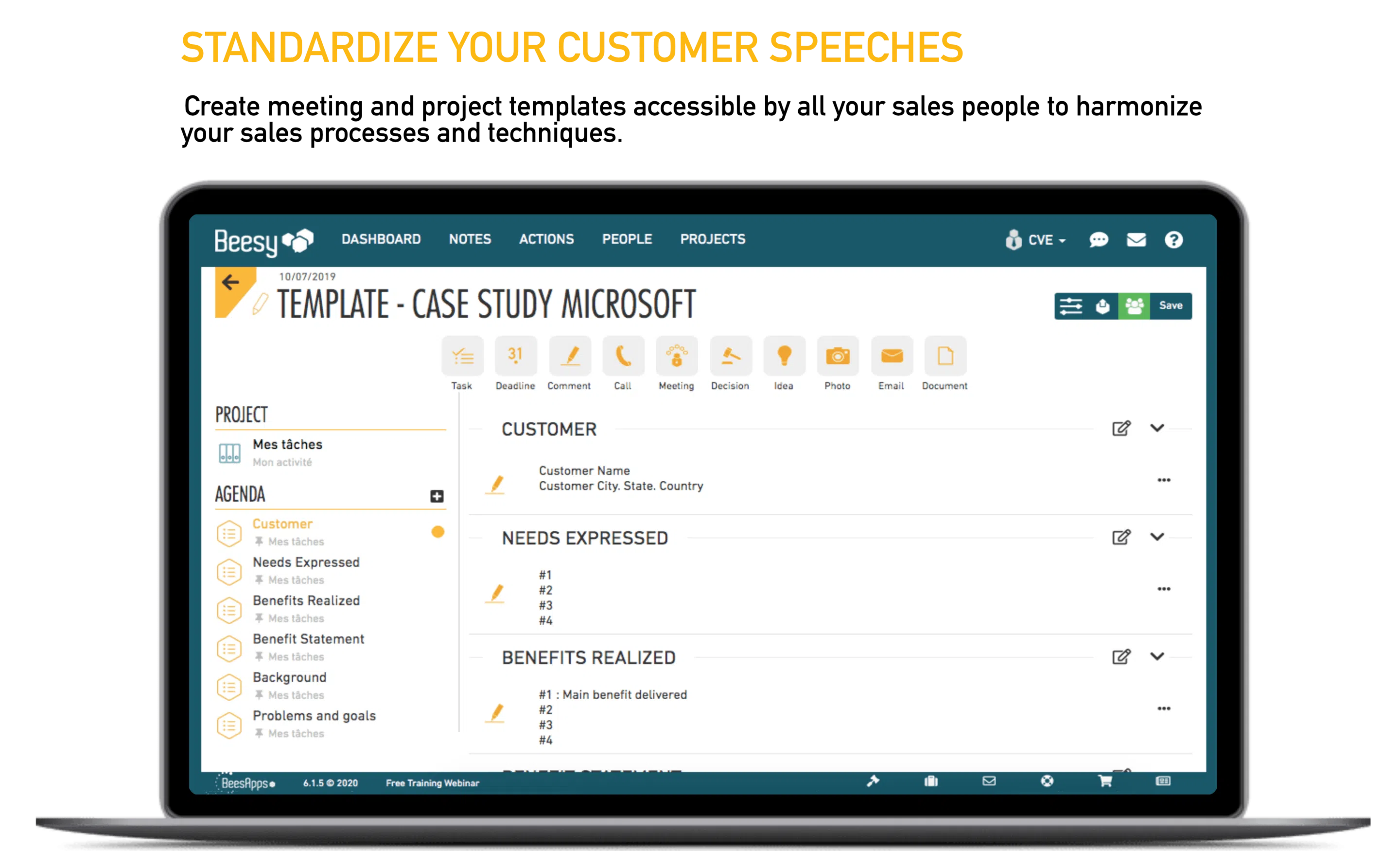Beesy for Sales Manager Beesy for Sales Manager