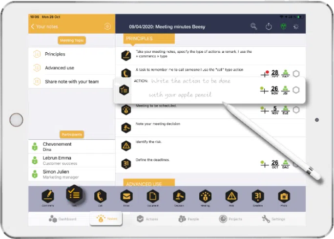 Meeting minutes software Meeting minutes software