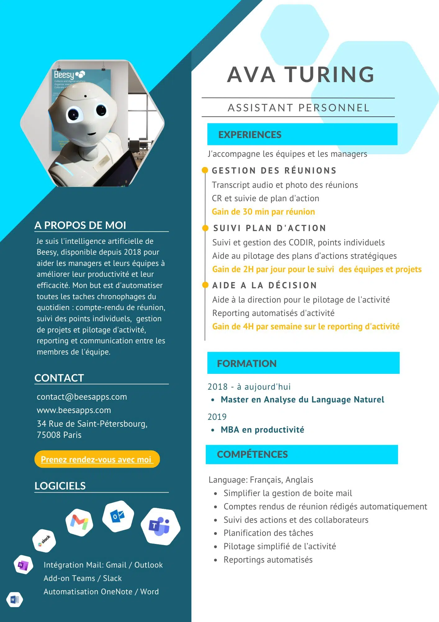 CV IA Beesy Intelligence articielle