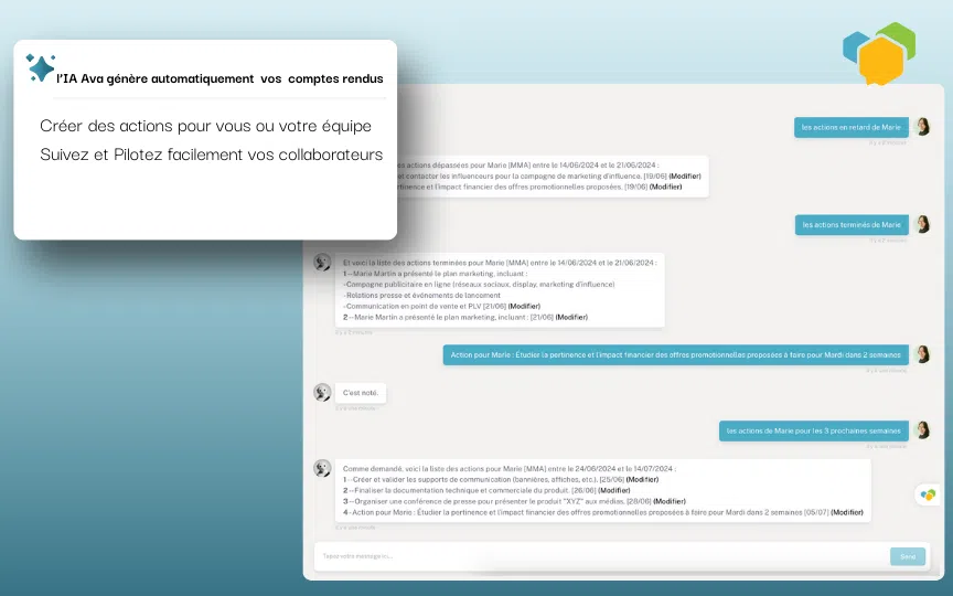 L'intelligence artificielle au service des managers et des équipes - intelligence artificielle Aav pour piloter vos plans dactions - intelligence artificielle