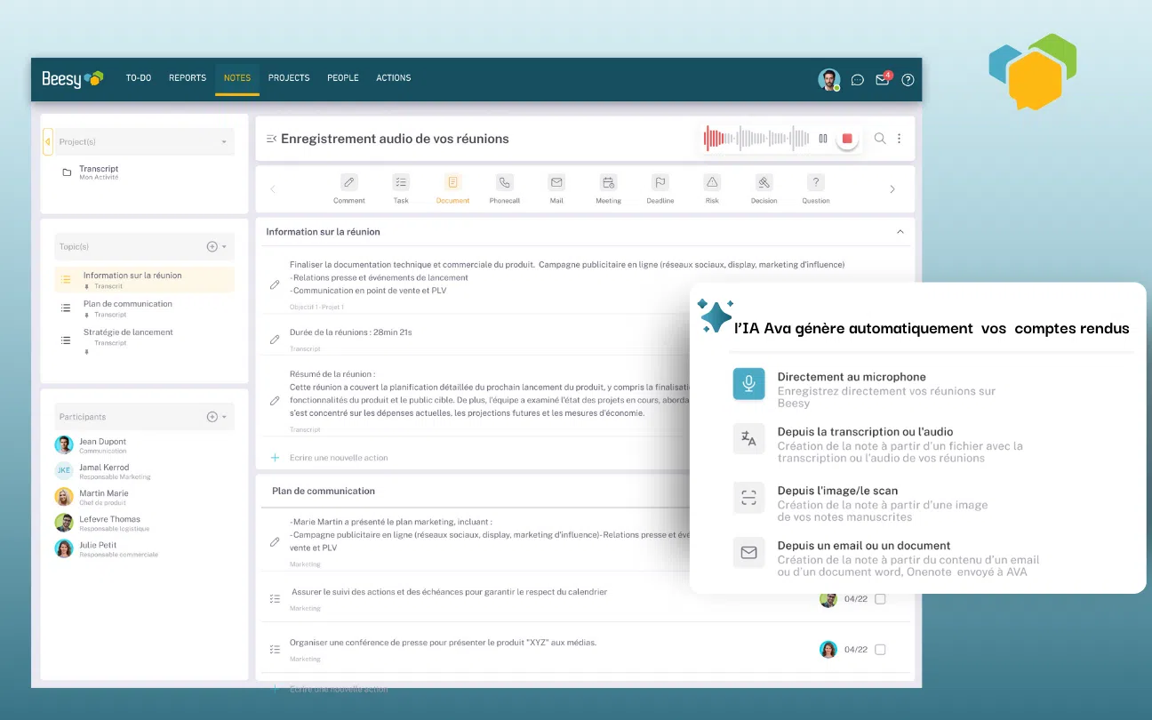 L'intelligence artificielle au service des managers et des équipes - intelligence artificielle a screenshot of a computer