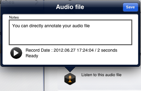 audio recording app