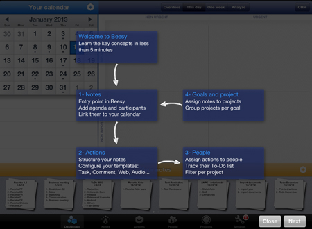 New release for one of the best note-taking apps for iPad: Beesy 1.50 is available !