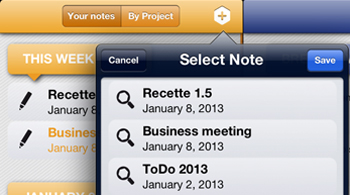 Easily write notes on iPad from your previous notes with Beesy 1.50