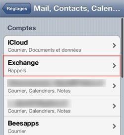 Synchroniser avec Outlook Synchroniser avec Outlook