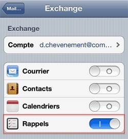 Synchroniser avec Outlook Synchroniser avec Outlook
