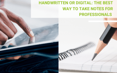 Handwritten or Digital: The Best Way to Take Notes for Professionals