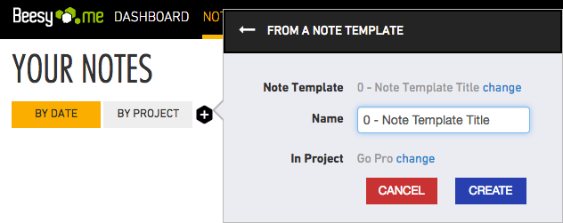 Notes Templates Notes Templates