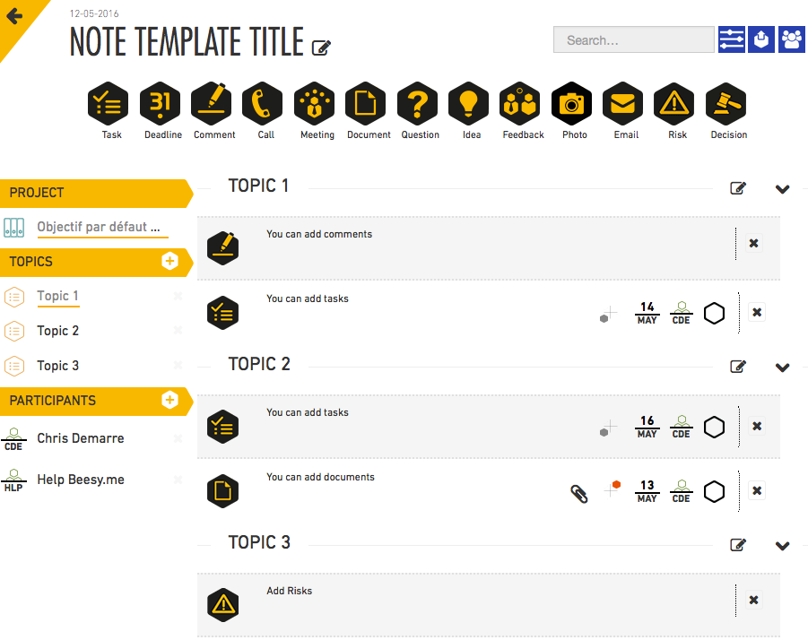 Note Templates Note Templates