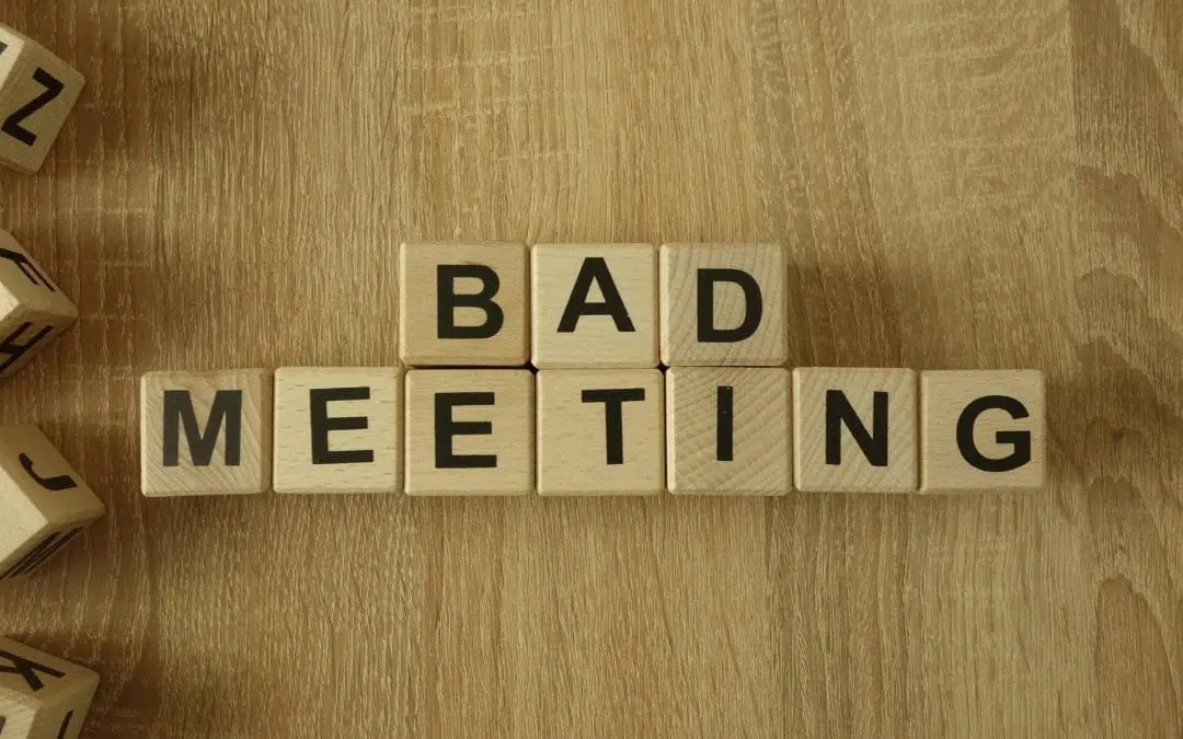 5 Ways to Avoid Bad Meetings