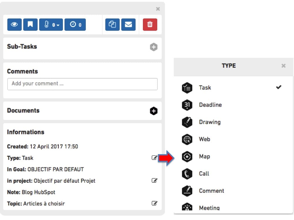 Mail to task Mail to task