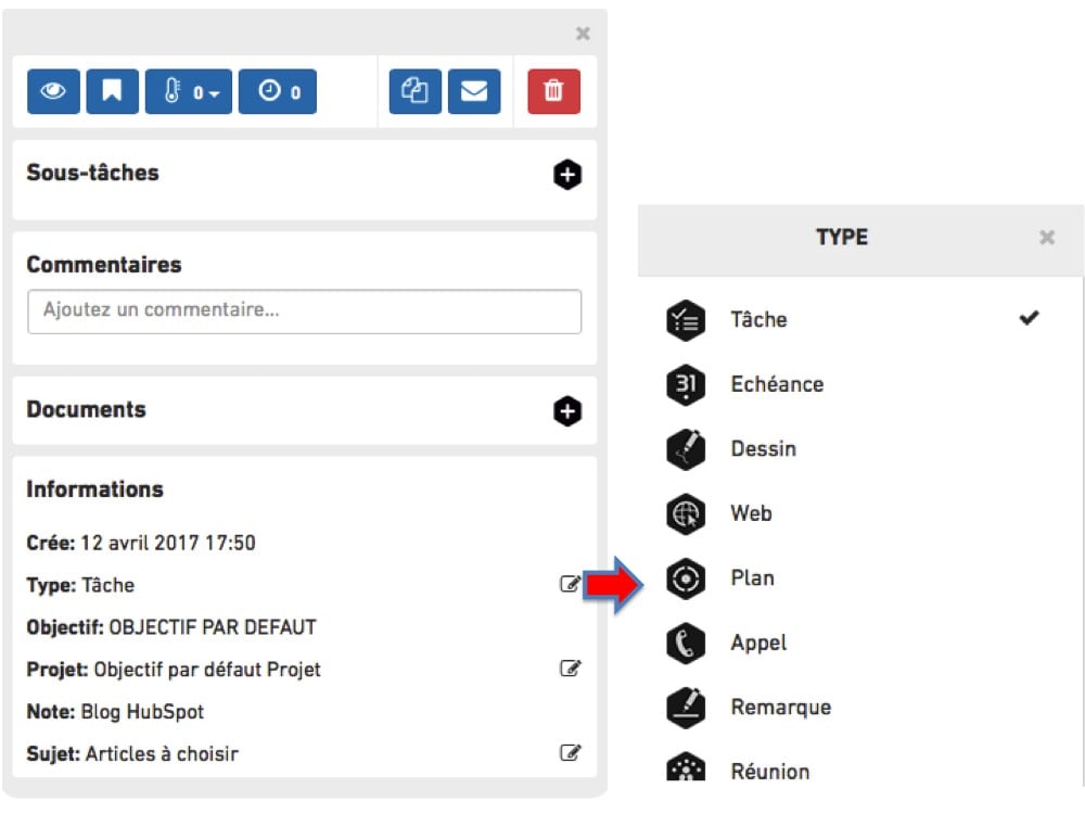 Mail to task Mail to task