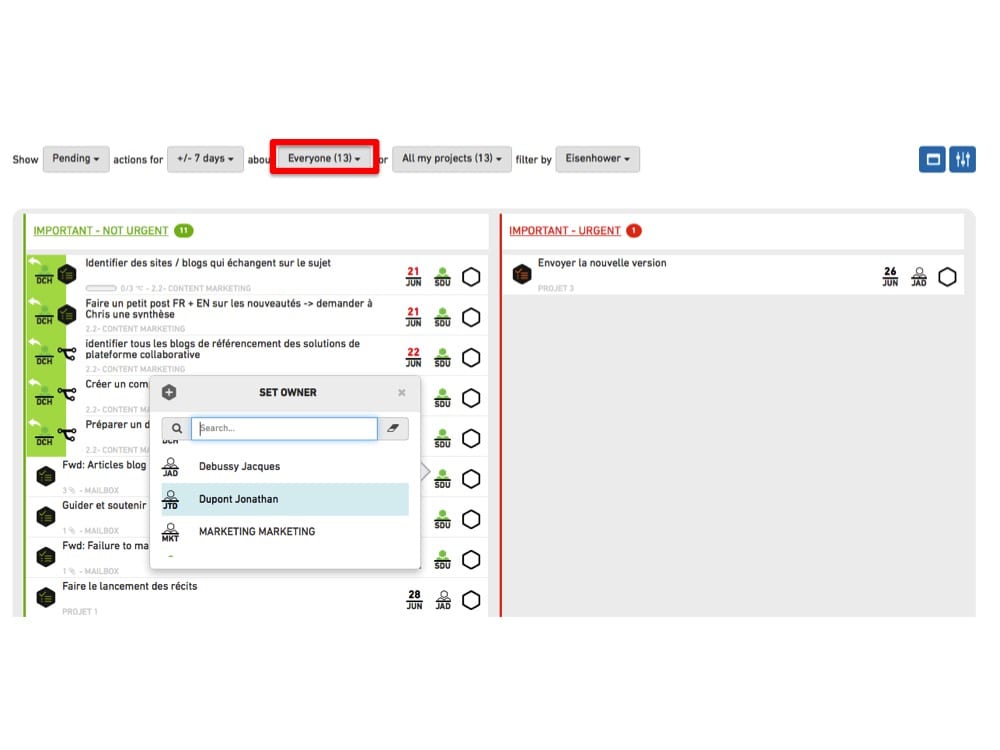 Mail to task Mail to task