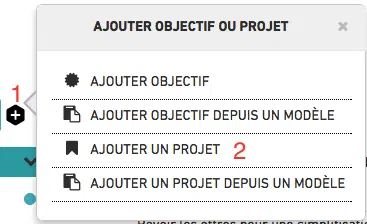 Ajouter un projet