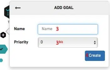 Add a goal name