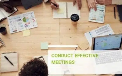 How to conduct a meeting and structure meeting minutes