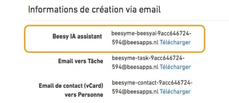 Beesy IA assistant - Chatbot Beesy