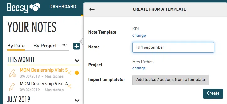 Notes Templates