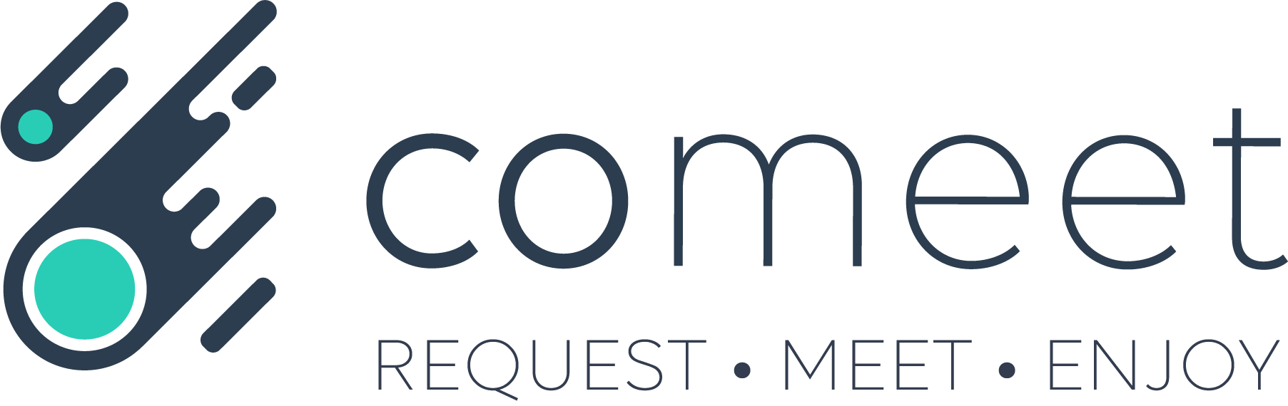 Logo Comeet with baseline - teamwork