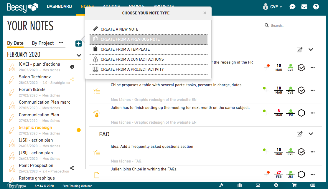 Manage Team members with  Beesy and Teams - reccuring meetings