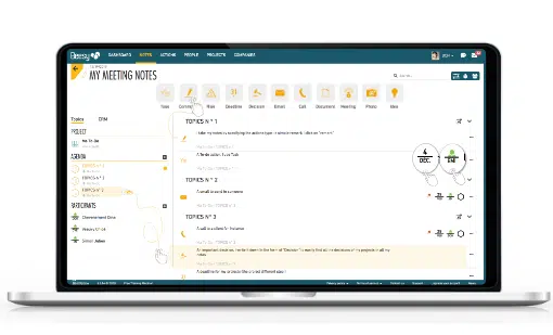 Beesy professional meeting software
