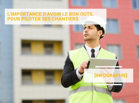 [Infographie] L’importance d’avoir le bon outil pour piloter ses chantiers
