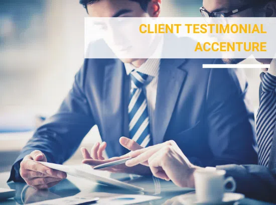 Accenture Client Testimonial