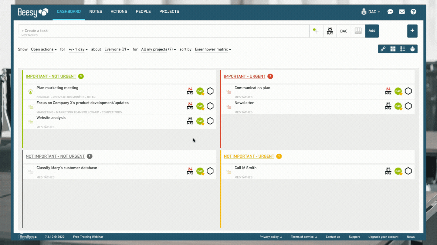 tdl - Organiser sa journée